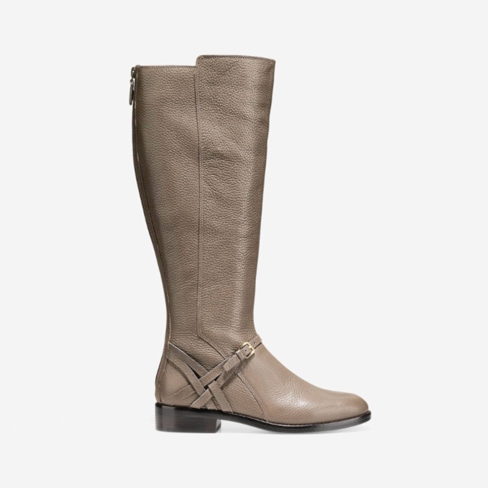 Cole Haan Pearlie Boot Morel Leather size 5
